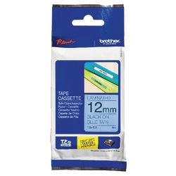 Nastro per etichette brother tze-531 12mmx8m nero blu