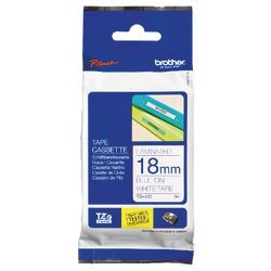 Nastro per etichette brother tze243 blu, bianco 18mmx8m