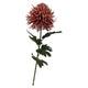 Ambiente mansión flor artificial crisantemo naranja 91x18x18cm