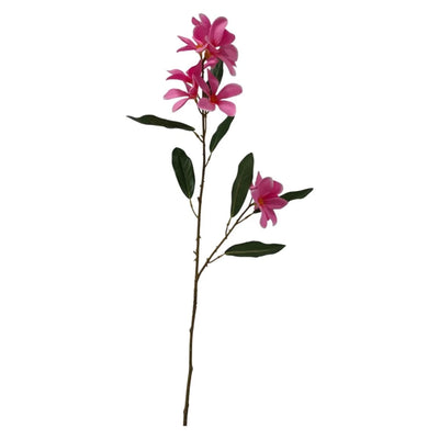 Mansion atmosphere artificial flower plumeria 86x10x10cm