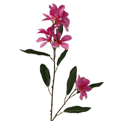 Mansion atmosphere artificial flower plumeria 86x10x10cm