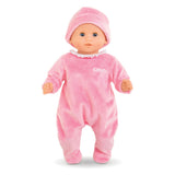 Corolle mon premier poupon pyjama met muts roze babypop 30 cm - afbeelding 2