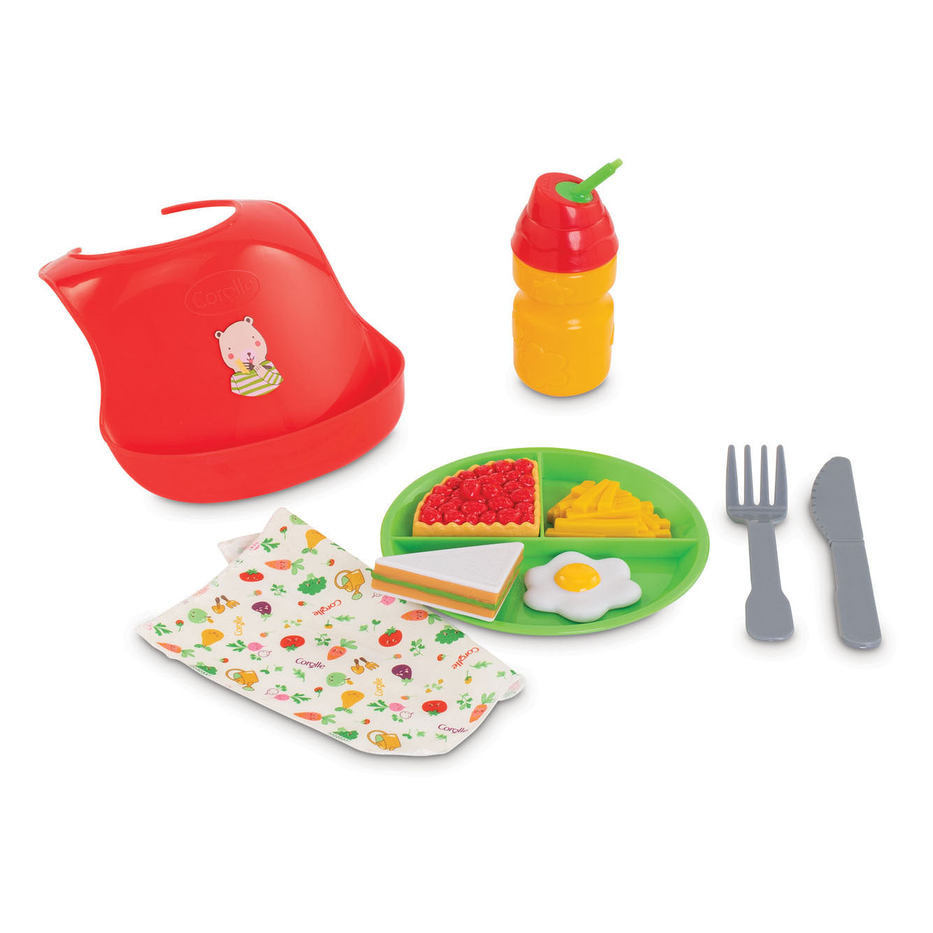Corolle Mon Grand Poupon - Molls Care Set Cena la hora de la cena