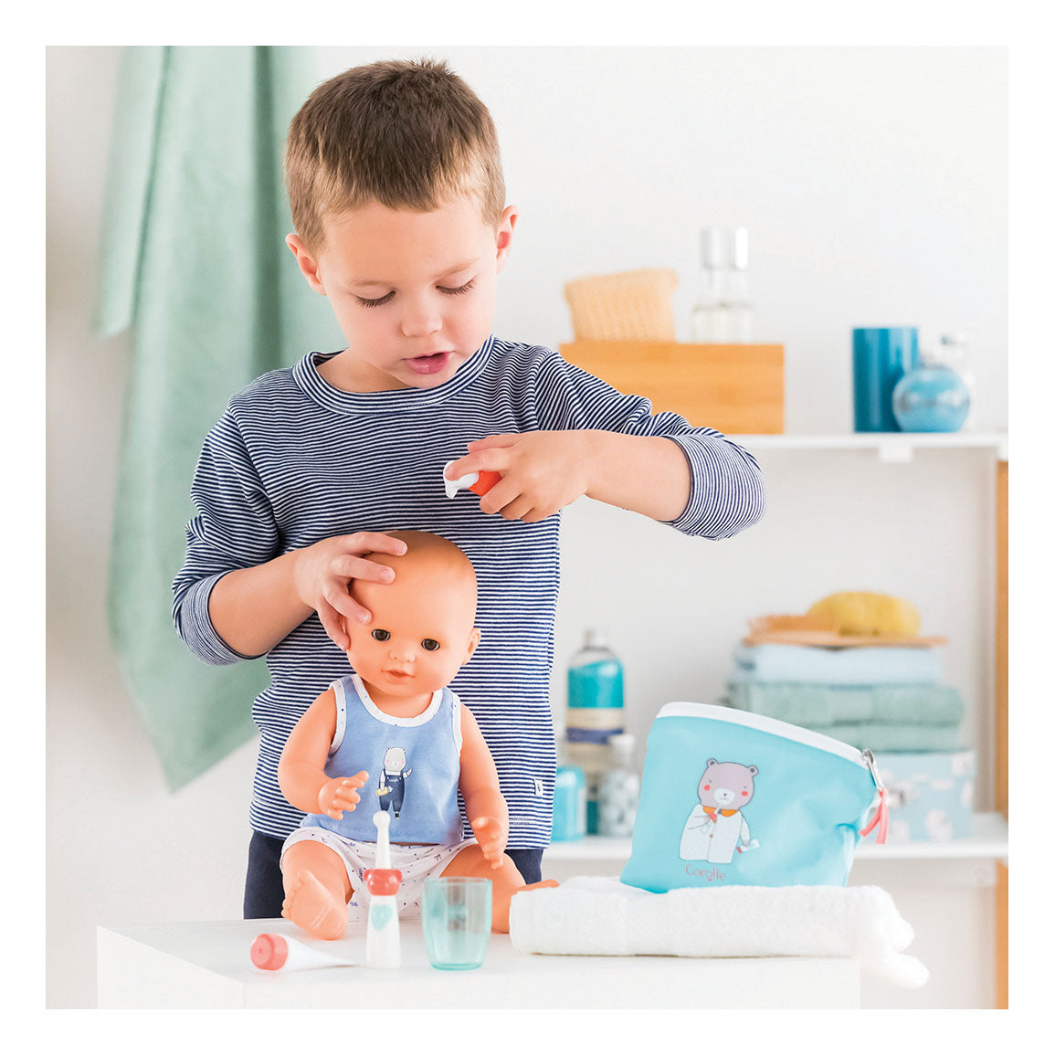 COROLLE MON Grand Poupon Dolls Care At In Bag