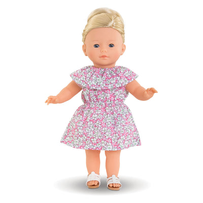 Vestido de muñeca de corolle ma rosa