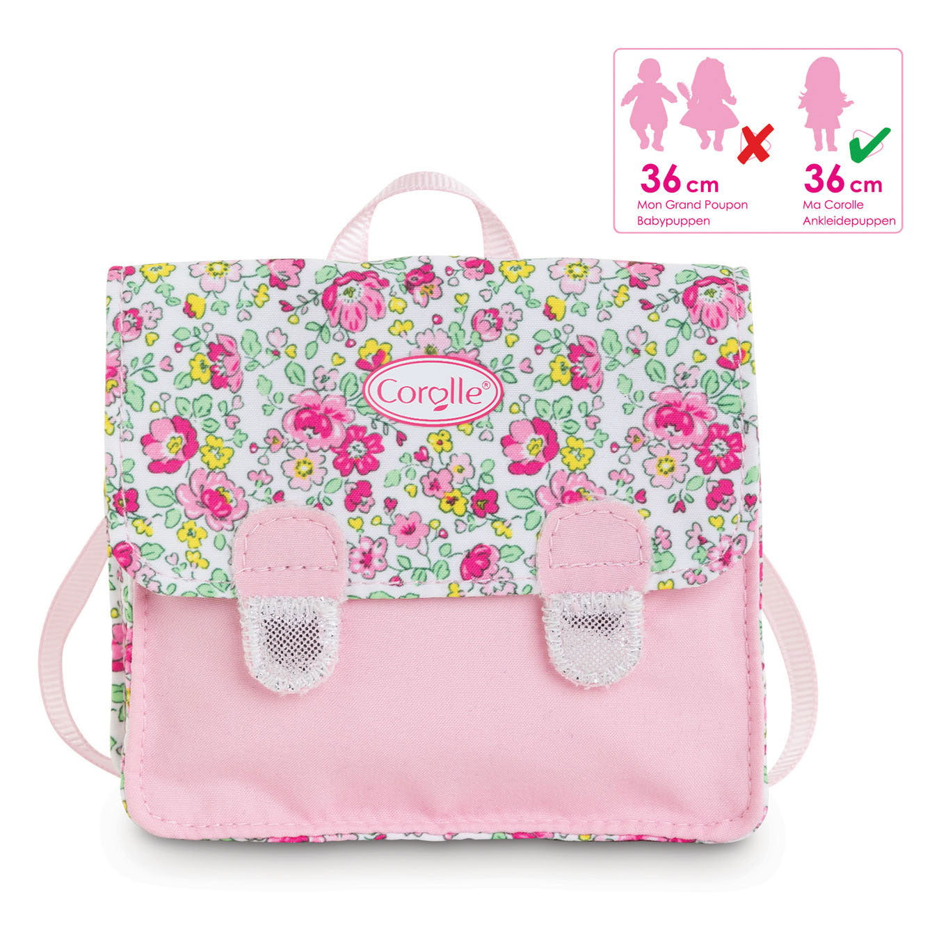 Ma Corolle - Dolls Schoolbag Floral