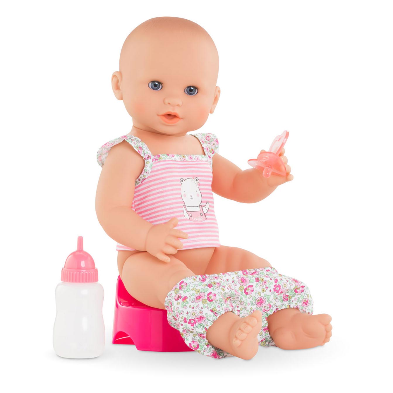 Corolle Mon Grand Poupon Beber y Plaspop - Emma, ​​36 cm