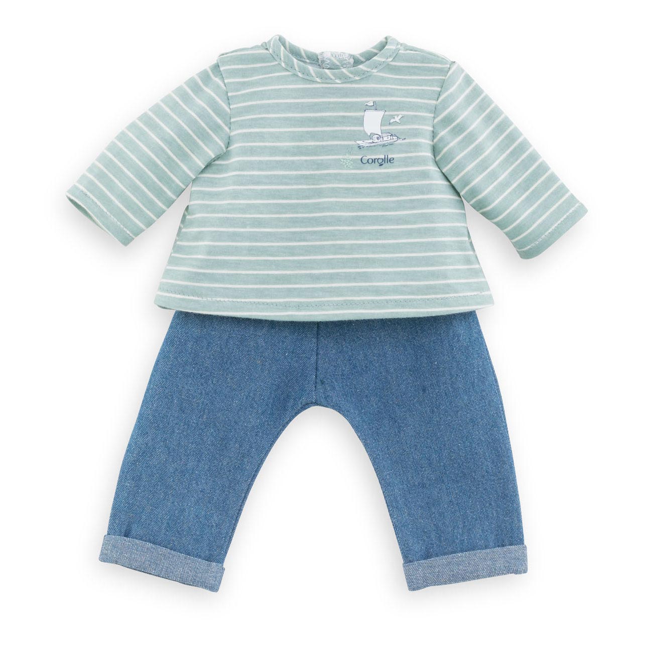Corolle mon Premier Poupon - Pantaloni delle bambole con camicia, 30 cm