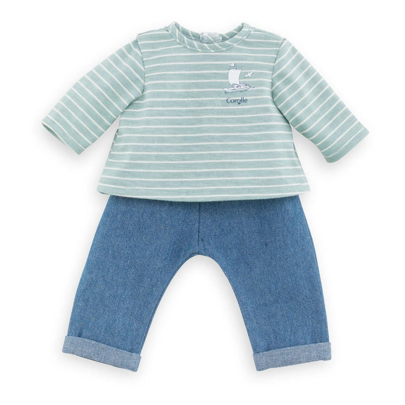 Corolle mon Premier Poupon - Pantaloni delle bambole con camicia, 30 cm