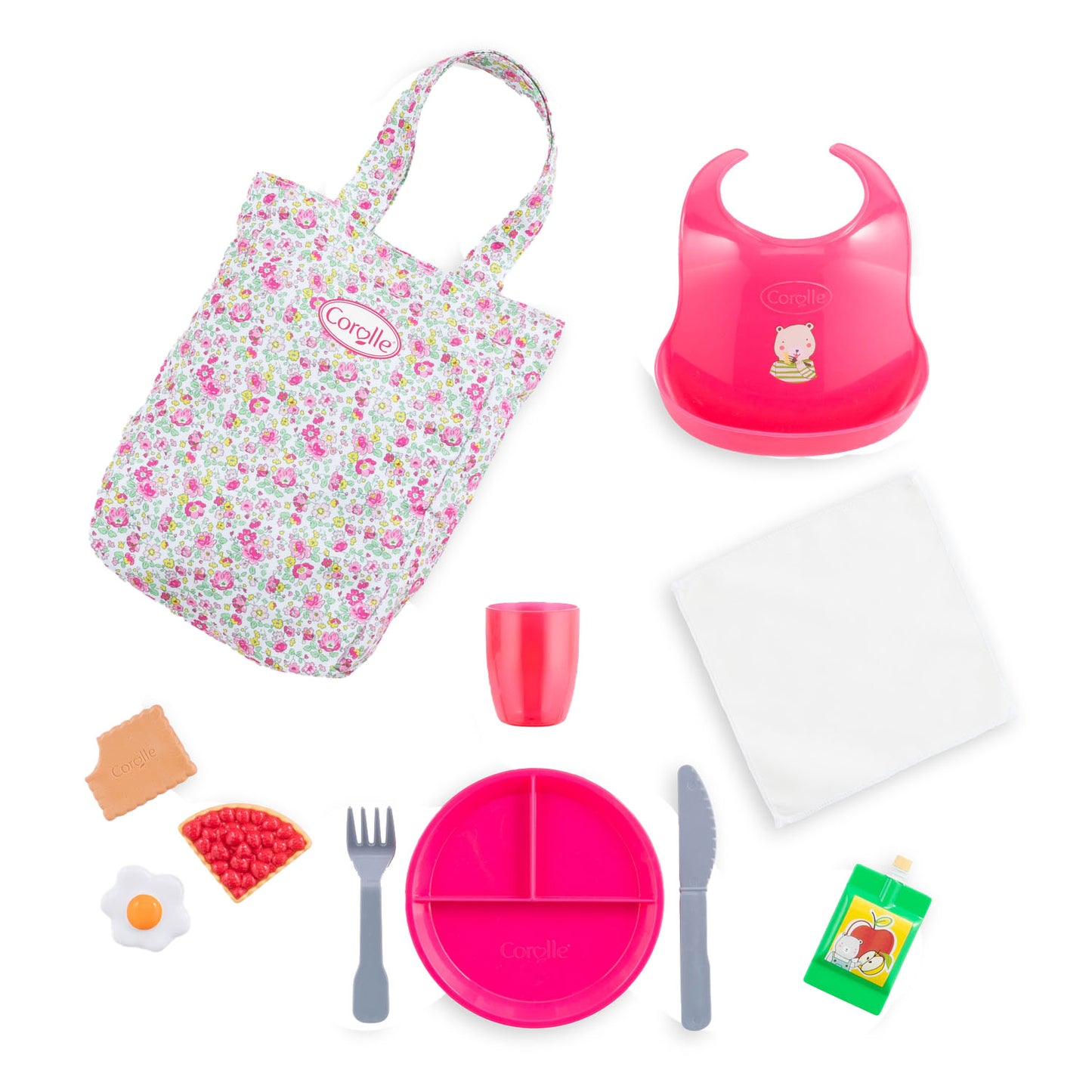 Corolle mon Grand Poupon - Dolls Care Set Dinner Time