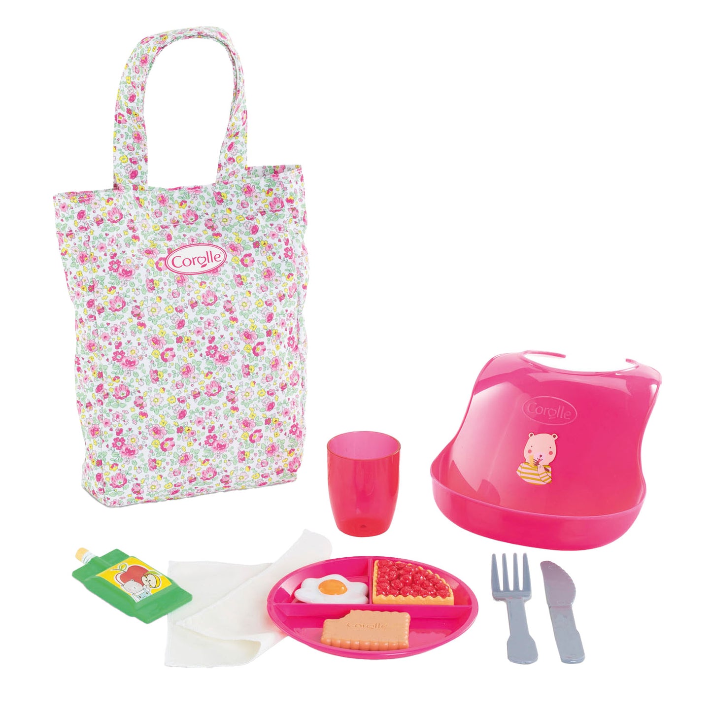 Corolle mon Grand Poupon - Dolls Care Set Dinner Time