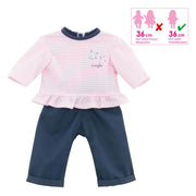 Ma Corolle - Poppen Shirt met Broek, 36 cm - afbeelding 3