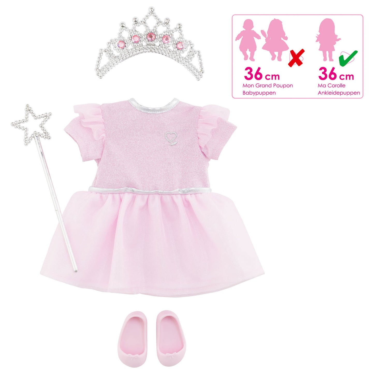 Ma Corolle - Poppenoutfit Princess