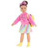 Corolle girls - poppenkleertjes fluo set dressing room
