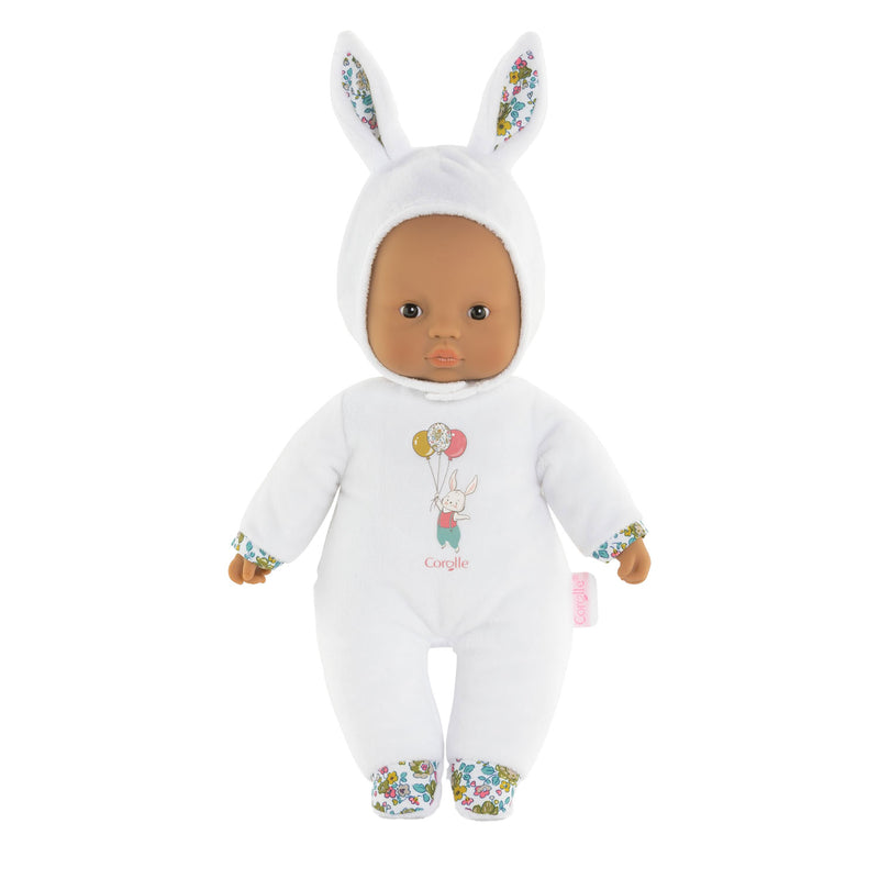 Corolle Mon Doudou Sweet Heart Babypop Rabbit White, 30 cm