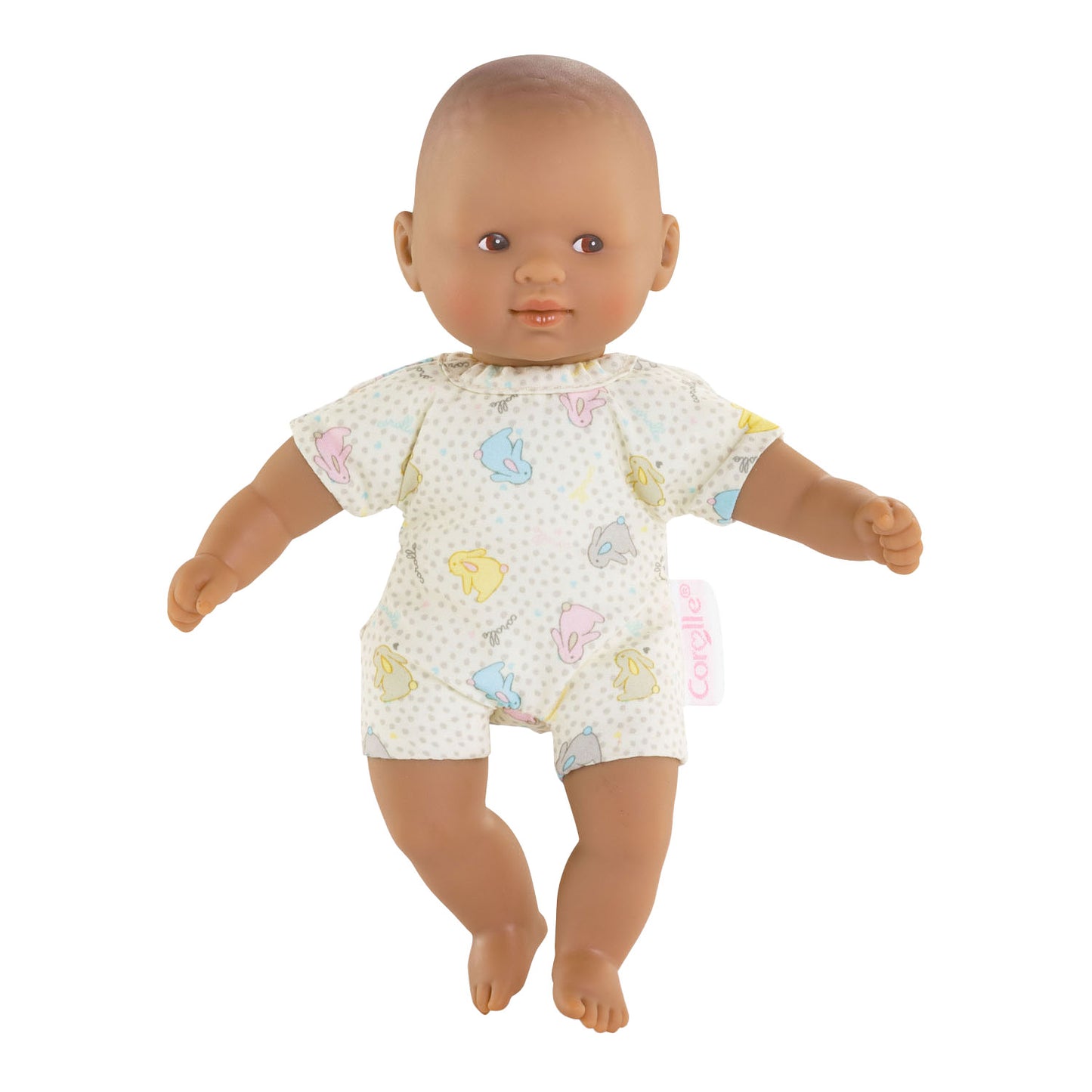 Corolle Mon Poupon Mini Calin Babypop Ojos marrones de conejo, 20 cm