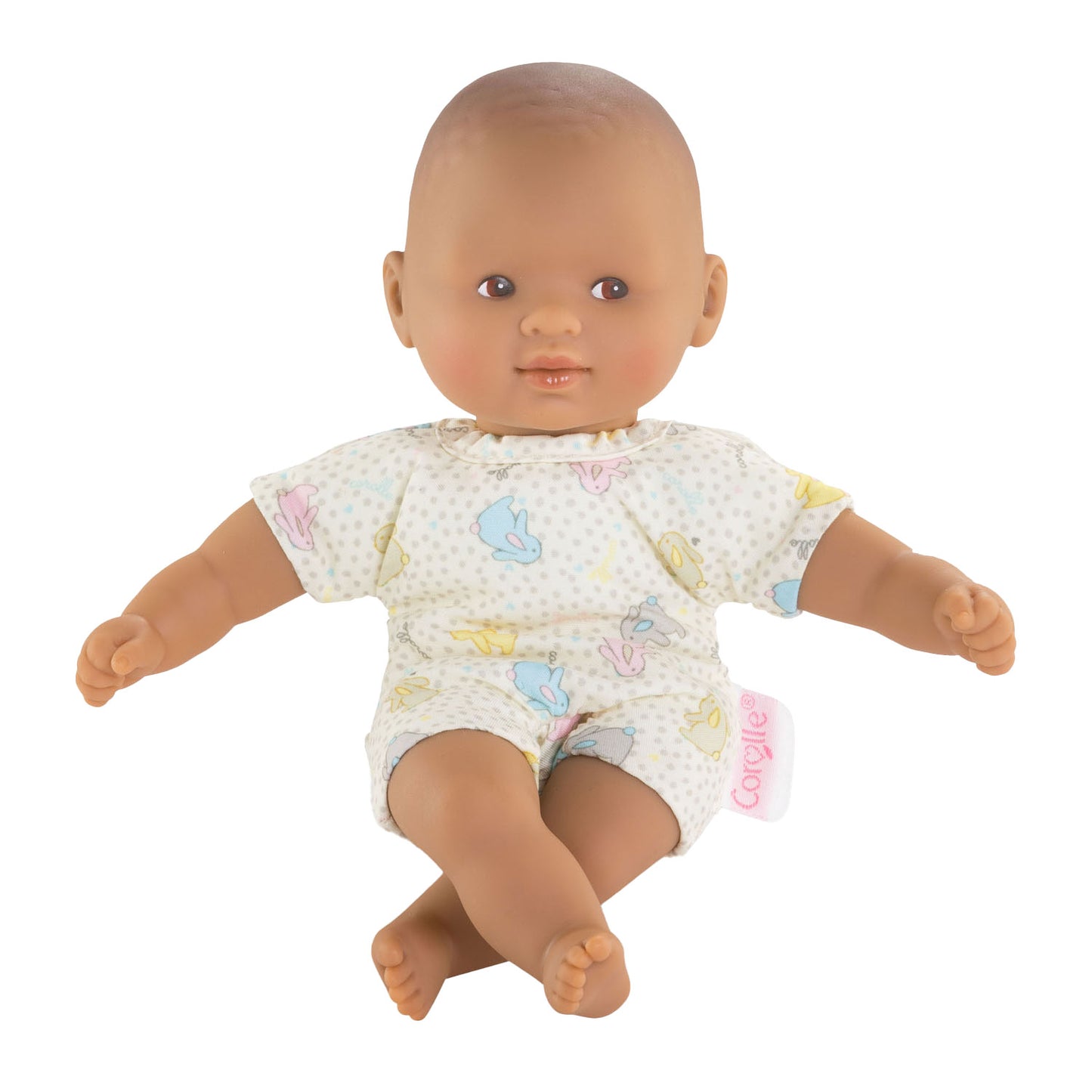 Corolle Mon Poupon Mini Calin Babypop Ojos marrones de conejo, 20 cm