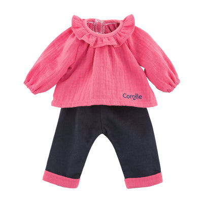 Corolle ma blusa y pantalones rosa, 36 cm
