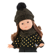Corolle ma hoed en sjaal couture, 36cm - afbeelding 2