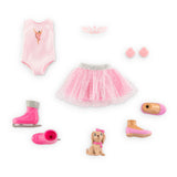 Corolle girls - valentine ballerina modepop set - afbeelding 3