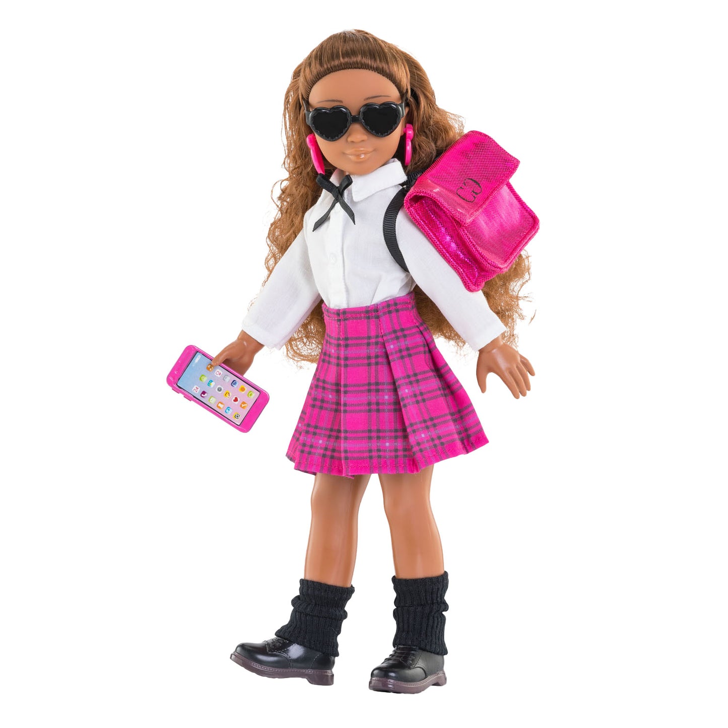 Corolle Girls Ropa de muñecas de estudiante inglés