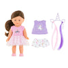Corolle mini corrolines romy eenhoorn pop, 20cm