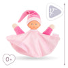 Corolle Tidoudou - pink cuddle cloth, 17 cm
