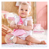 Corolle Tidoudou - pink cuddle cloth, 17 cm