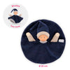 Corolle Tidoudou - Navy Blue Cuddle Cloth, 17 cm