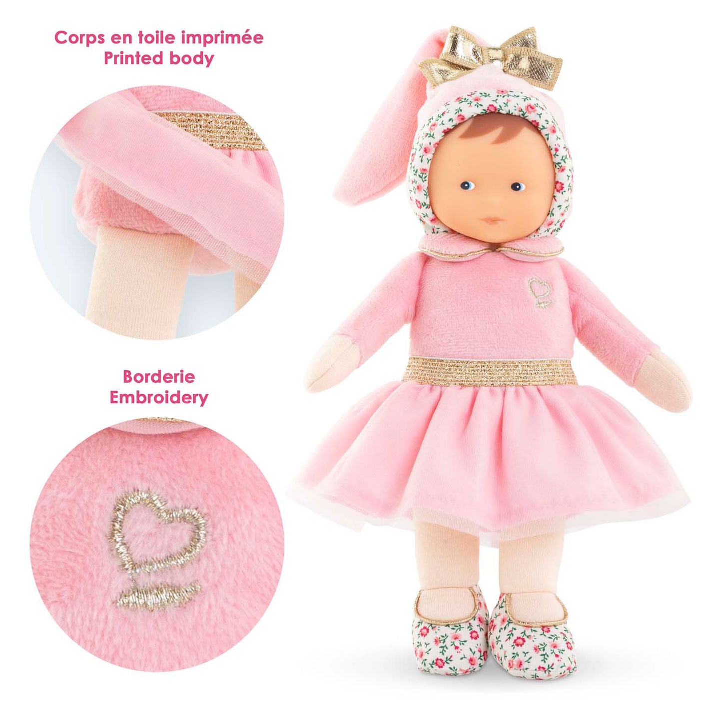 Corolle Miss Ballerina - Pink Grenadine Pop, 25 cm
