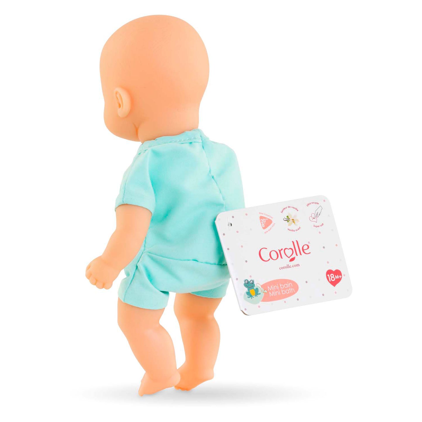 Corolle Mini Bad Babypop - Blue, 20cm