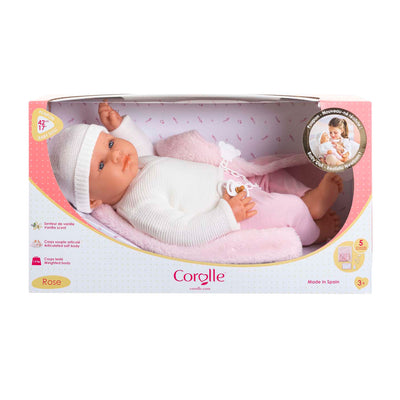 Corolle mon grand baby muñeca rosa 42cm - 5ud.