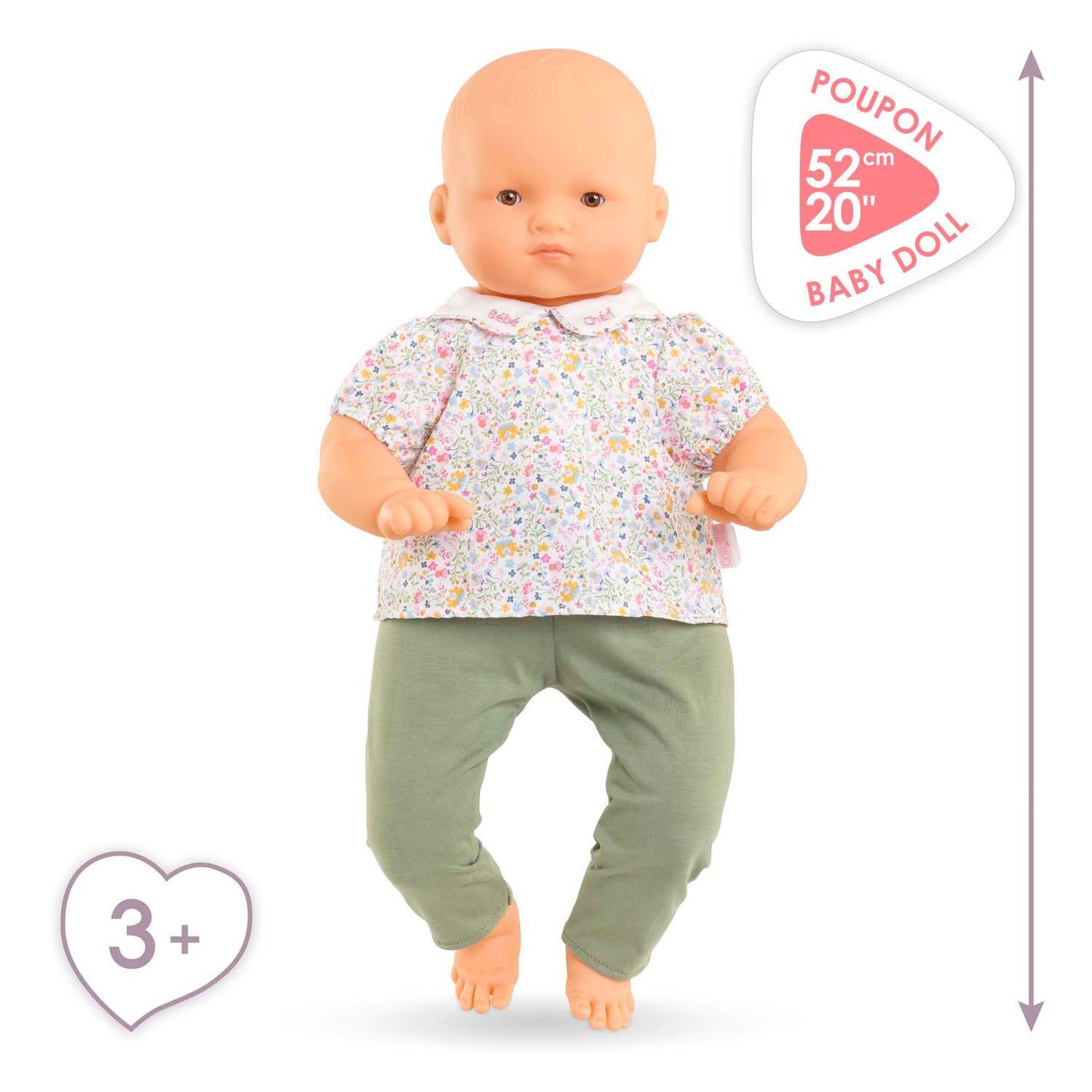 Muñeca bebé Corolle bebe cheri, 52cm