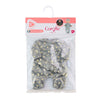Corolle poppen pyjama en hoofdband 30cm - glow in the dark babypop kleding.