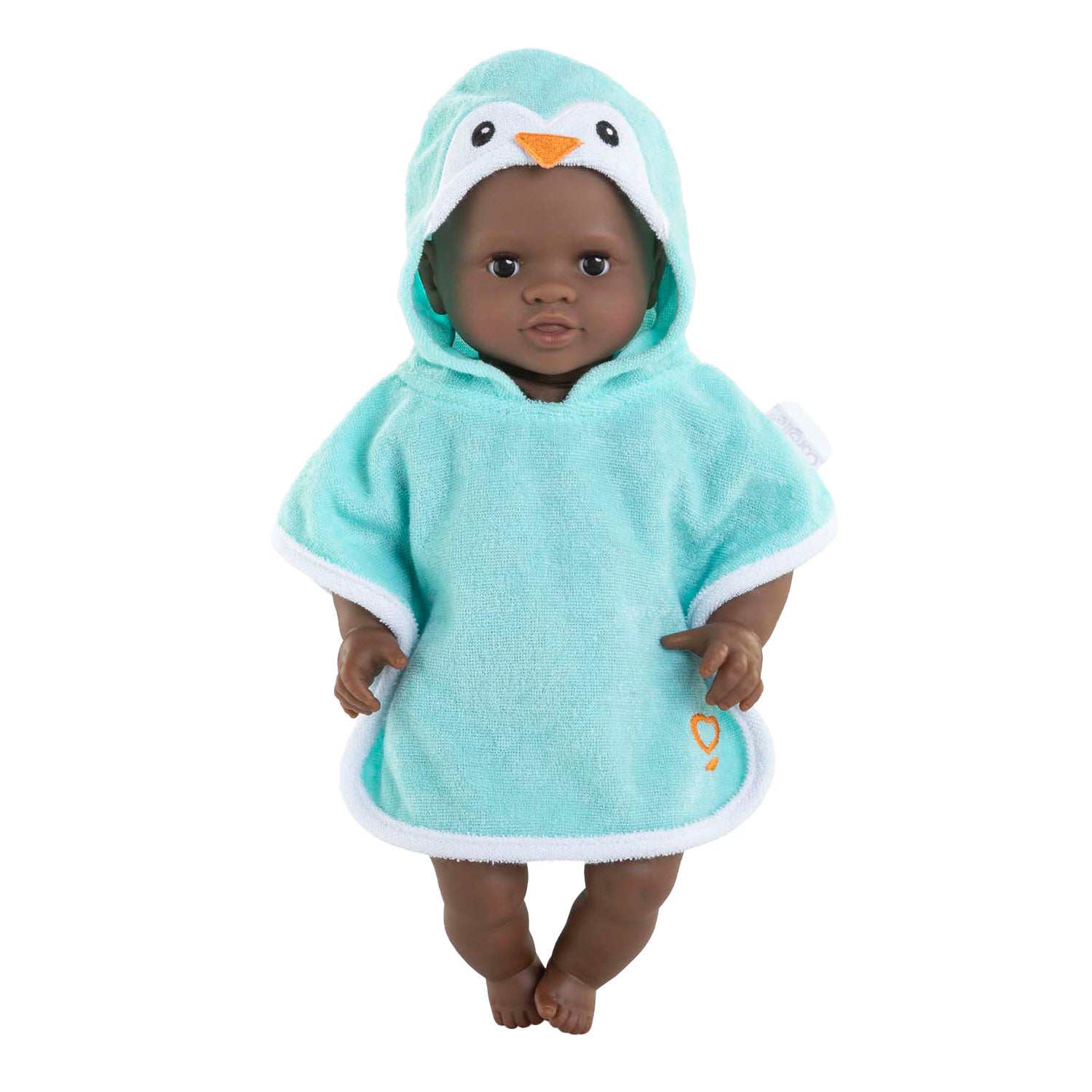 Corolle Badcape per baby pop - pinguino, 30 cm