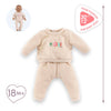 COROLLE BEIGE TRACKING SULLE PER BABY POP, 30 cm