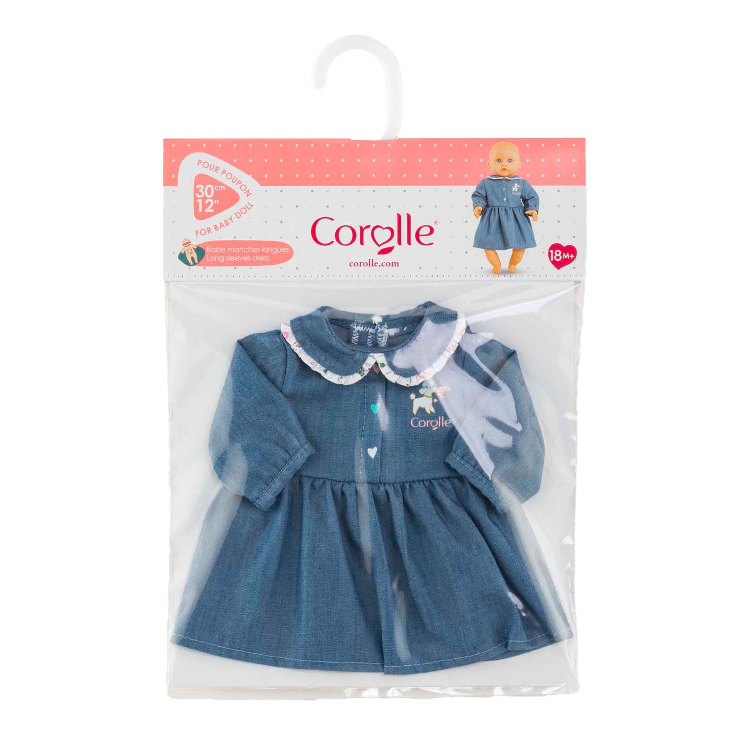 Abito Corolle per baby bambola, 30 cm