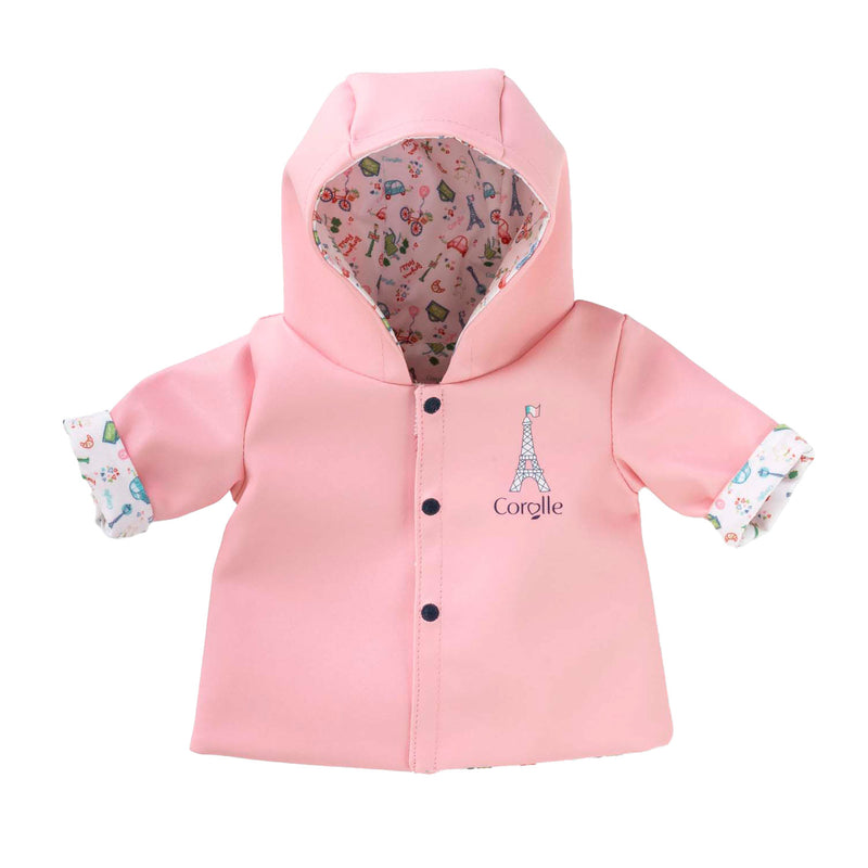 Corolle Reversible Rain impermeable para muñeca Baby, 30 cm