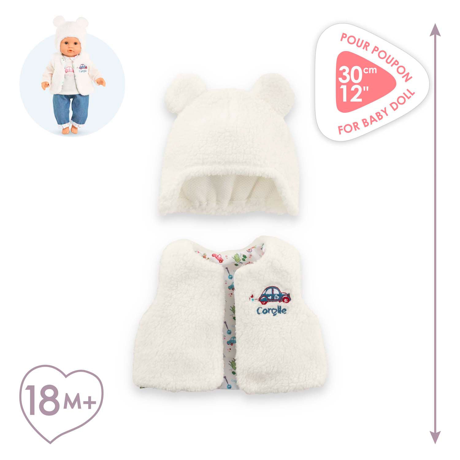 Corolle Winter Set per baby pop, 30 cm