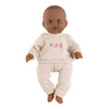 COROLLE BEIGE TRACKING SULLE PER BABY POP, 36 cm