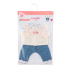 Camiseta de Corolle y jeans para muñeca, 36 cm