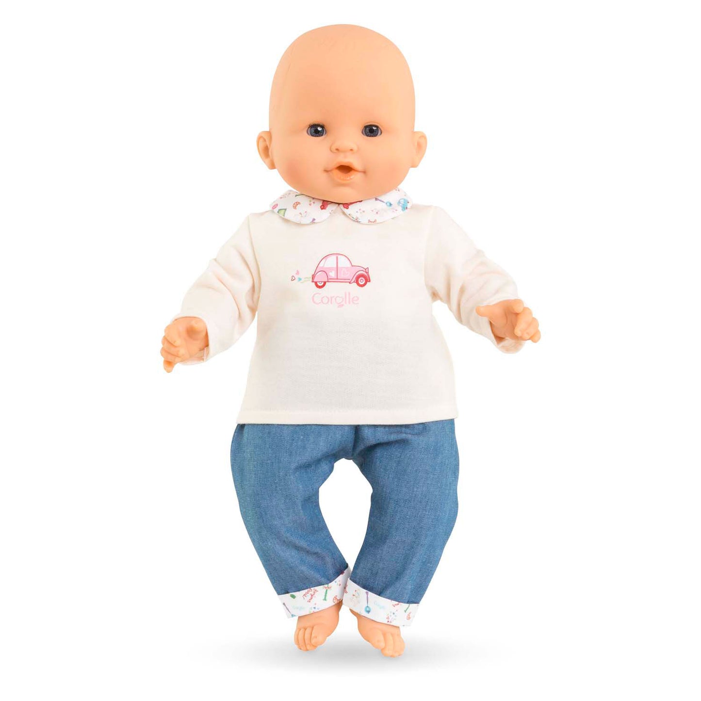 Camiseta de Corolle y jeans para muñeca, 36 cm