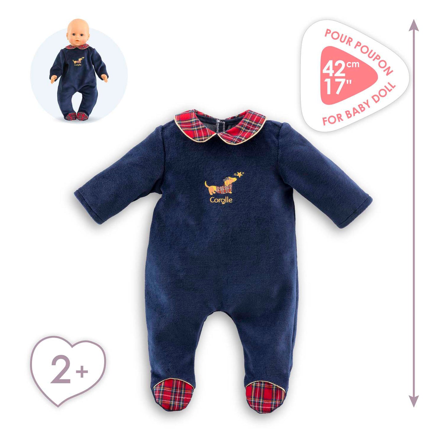 Corolle Holidays Dolls Pomes, 42cm