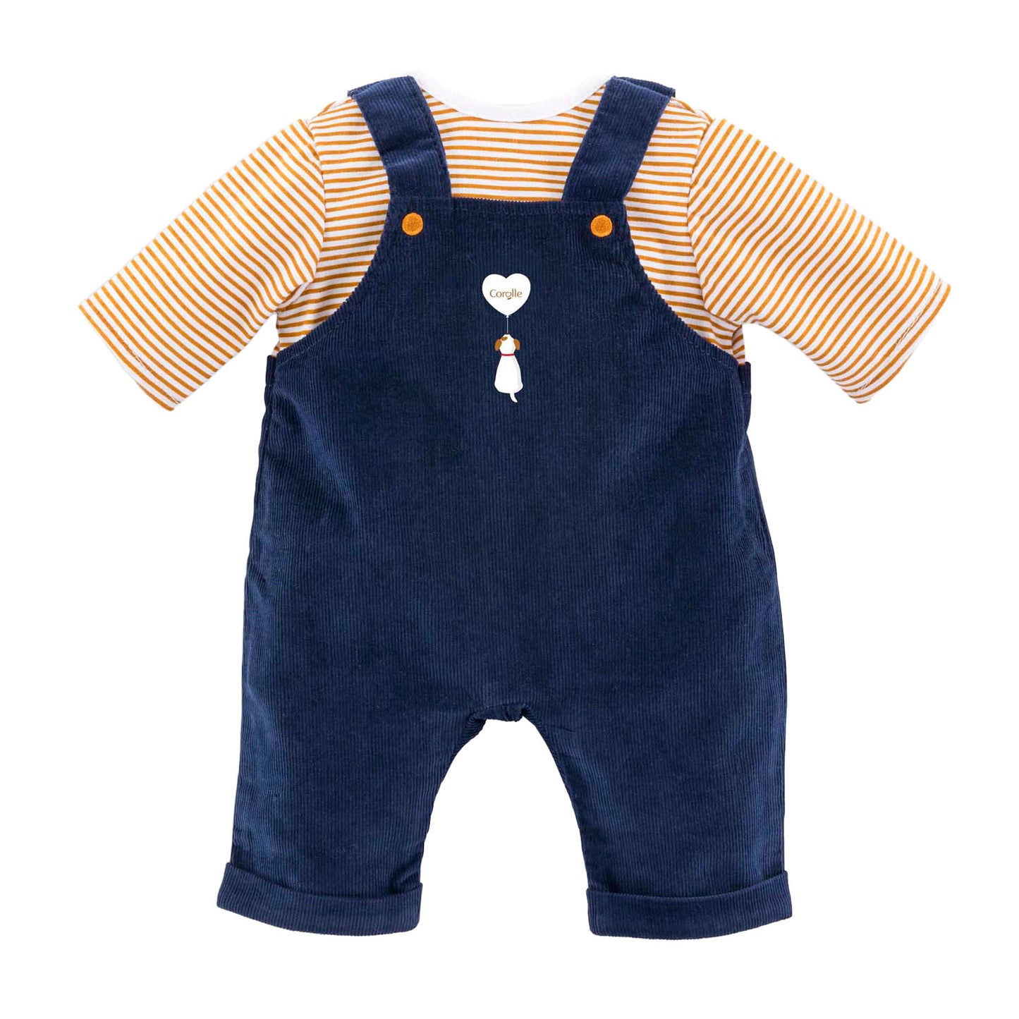 T-shirt Corolle e blu navy in generale per baby pop, 42 cm