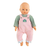 Corolle poppenkleding babypop 42cm - t-shirt en overall - kleurrijke outfit. - afbeelding 4