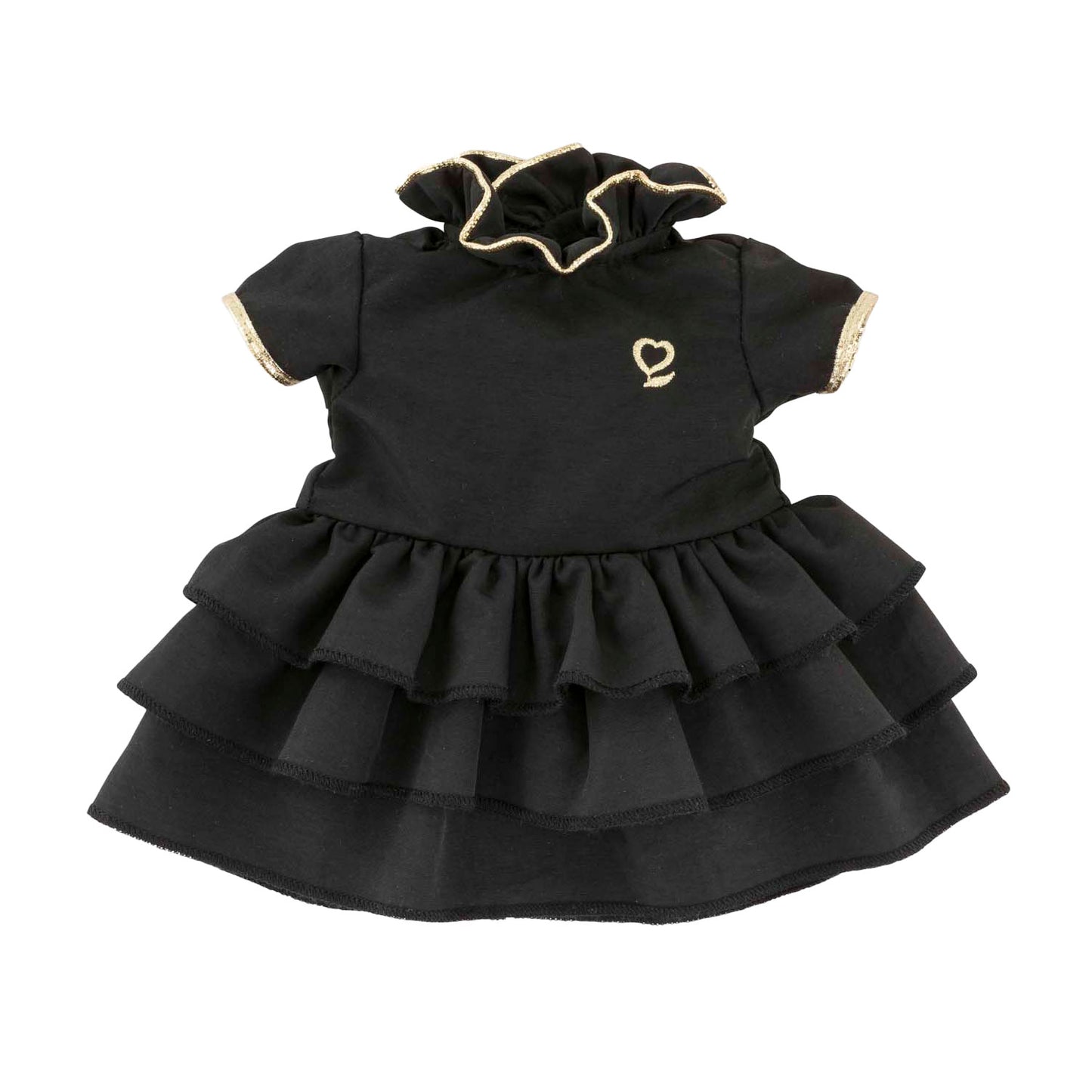 Abito nero Corolle per babydoll, 36 cm