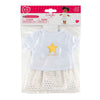 Conjunto de falda y top Corolle para muñecas de 36 cm - oro marfil