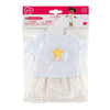 Conjunto de falda y top Corolle para muñecas de 36 cm - oro marfil