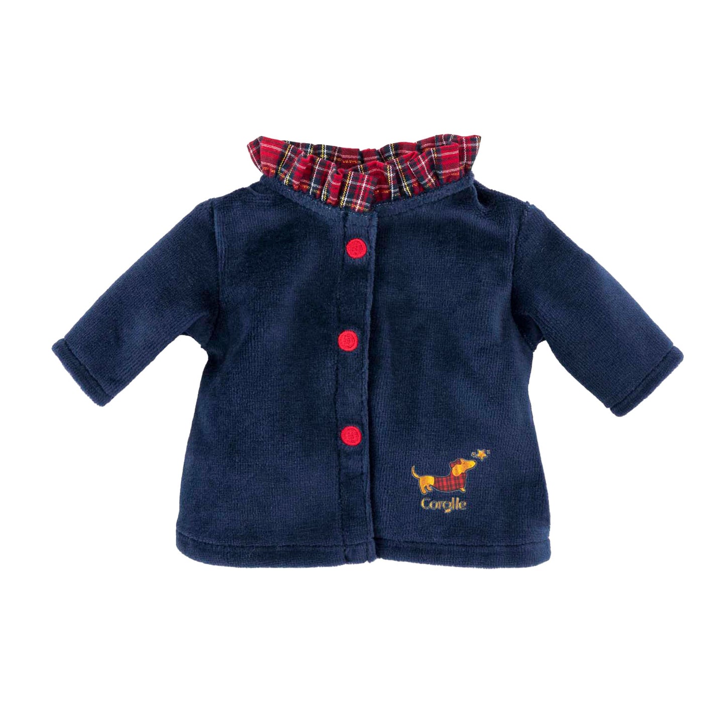 Cappotto natalizio Corolle per bambole, 36 cm
