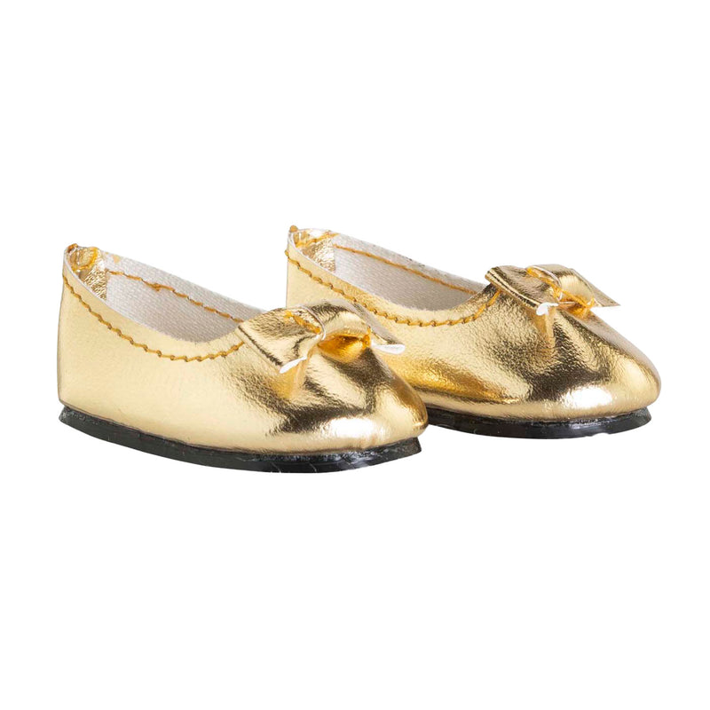 Scarpe da ballerina Golden Corolle per bambole, 36 cm